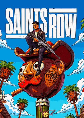 Saints Row Game Poster