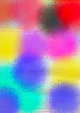 Vibrant Abstract Spray Paint Background