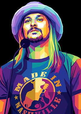Kid Rock Pop Art Portrait