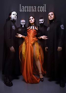 Lacuna Coil Band Portrait