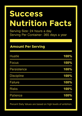 Success Nutrition Facts