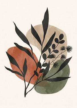 Abstract Botanical Art