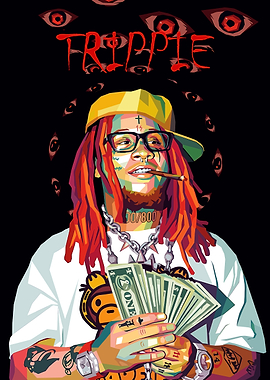Trippie Redd Pop Art Portrait
