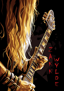 Zakk Wylde Playing Guitar