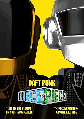 Daft Punk Piece by Piece Lego