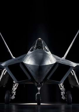 F-22 Raptor Front View