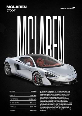 McLaren 570GT Supercar
