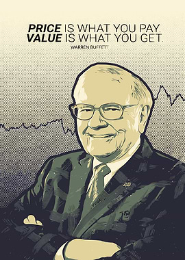 Warren Buffett Quote Poster