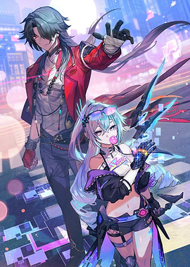 Honkai Star Rail Blade Silver Wolf