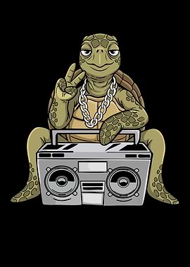 Sea Turtle Lover Hip Hop Kids Music Boys Sea Turtle