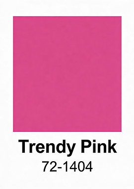 Trendy Pink Color Swatch