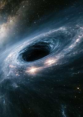Black Hole in Space
