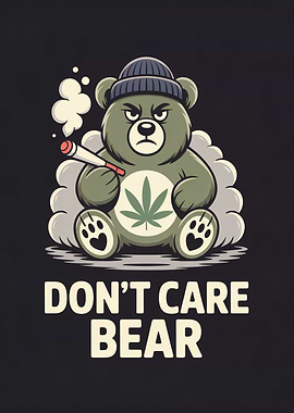 Don't Care Bear Smoking