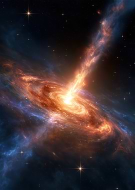 Galaxy with Jet