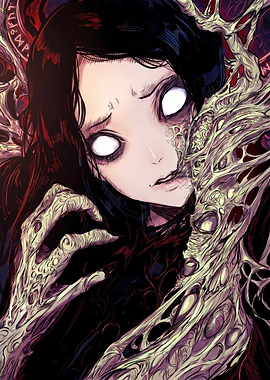 Horror Anime Girl