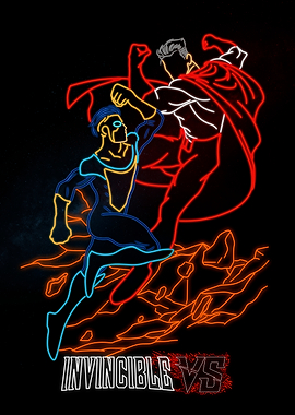 Invincible vs Neon Fight