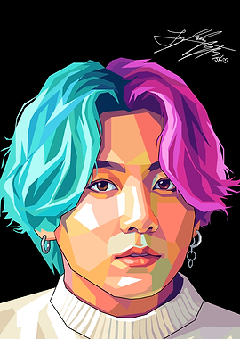 Jungkook Pop Art Portrait