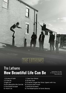 The Lathums How Beautiful Life Can Be Album Art