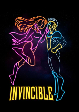 Invincible Neon Couple