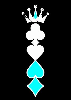 Crown and Card Suits