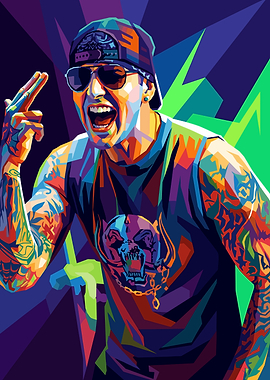 M. Shadows WPAP Portrait