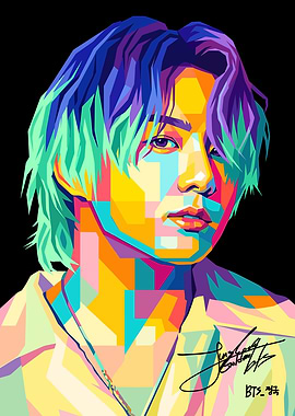 Jungkook Pop Art Portrait