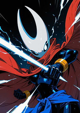 Hornet with Needle and Red Cape