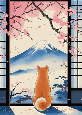 Fuji Dreams and Shiba Inu