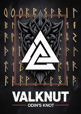 Valknut Odin's Knot Norse Symbol