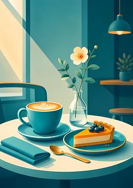 Coffee and A Piece of Cake