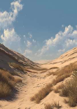 Desert Canyon Landscape