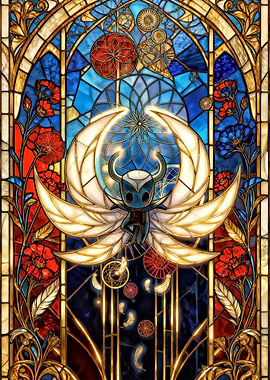 Hollow Knight Stained Glass Art