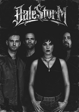 Halestorm Band Portrait