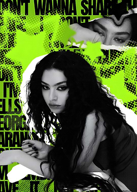 Charli XCX digital art