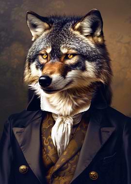 Wolf in Victorian Attire