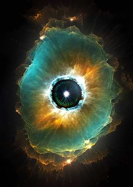 Eye Nebula in Space