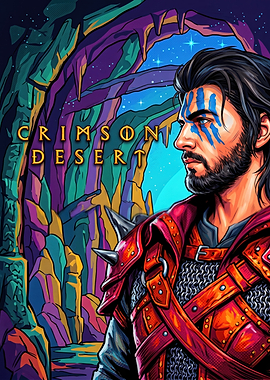 Crimson Desert Fantasy Warrior