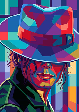 Michael Jackson Pop Art Portrait