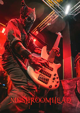 Mushroomhead Bassist Performing Live