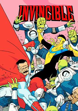 Invincible Comic Cover