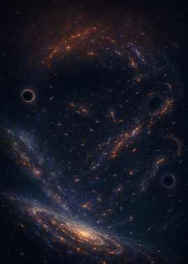 Cosmic Black Holes and Nebulae