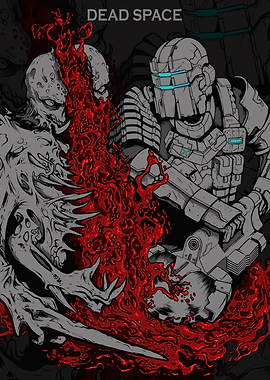 Dead Space Necromorph vs Isaac Clarke