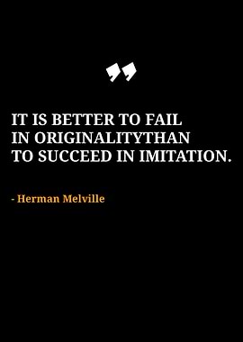 Herman Melville Quote on Originality