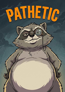 Pathetic Raccoon