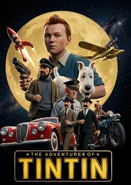 The Adventures of Tintin Poster
