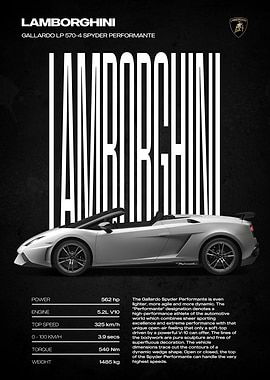 Lamborghini Gallardo Spyder Performante