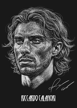 Riccardo Calafiori Scribble art