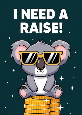 Koala Demanding a Raise