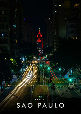 Sao Paulo at Night