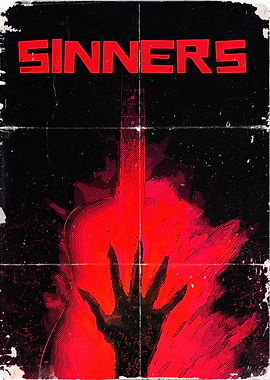 Sinners Guitar Fire Demon Hand